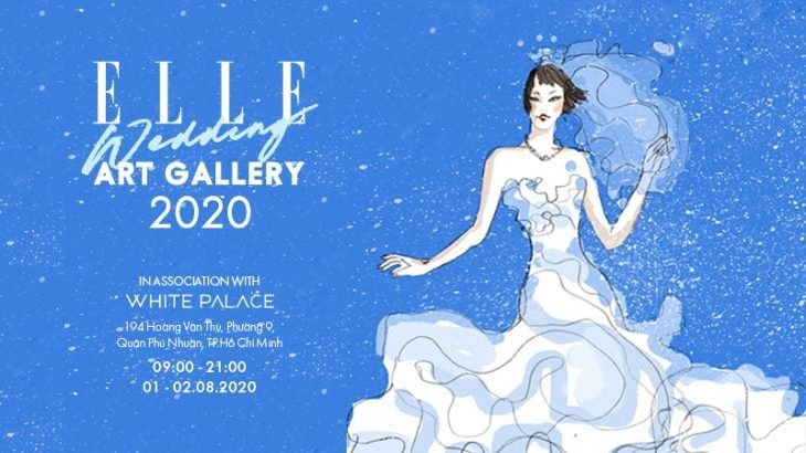 Walking on clouds at ELLE Wedding Art Gallery 2020 2