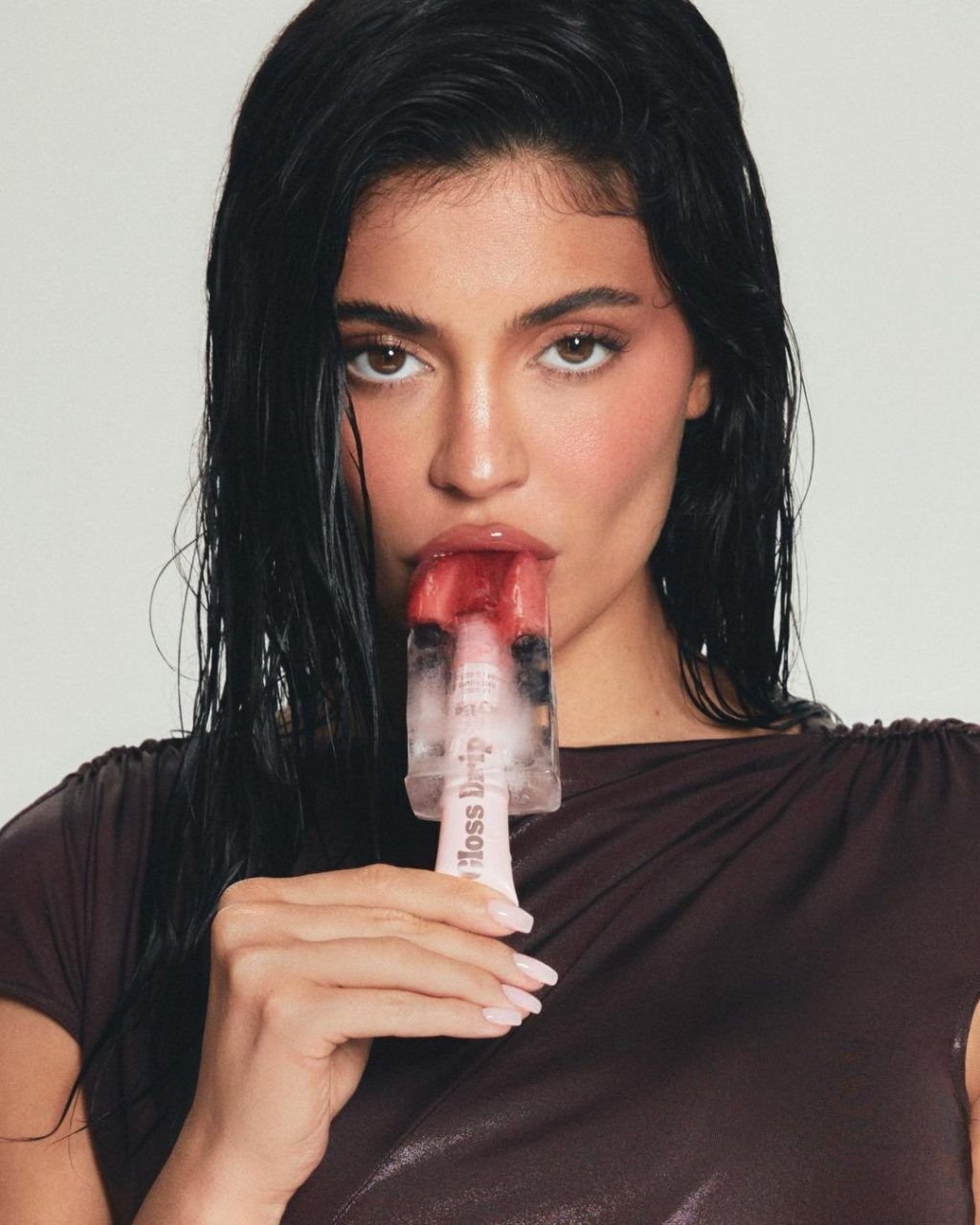 Kylie Jenner and her feminine beauty recently 2